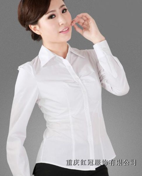女士商務襯衫-5
