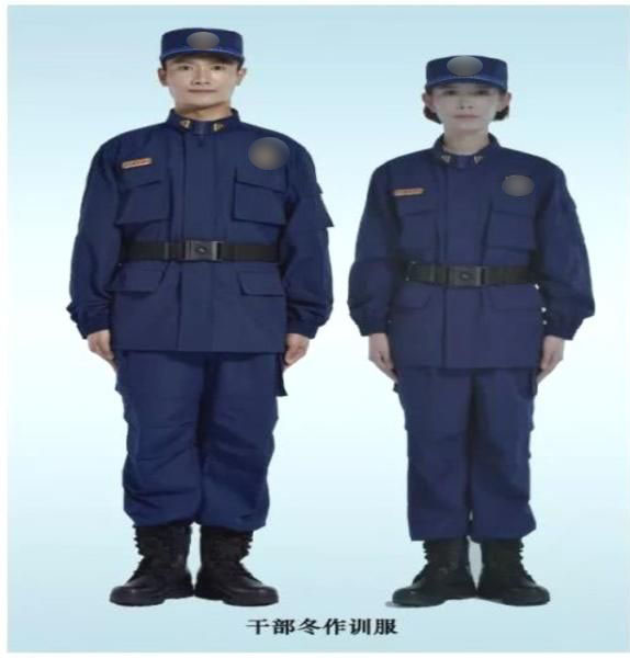 干部冬作訓服